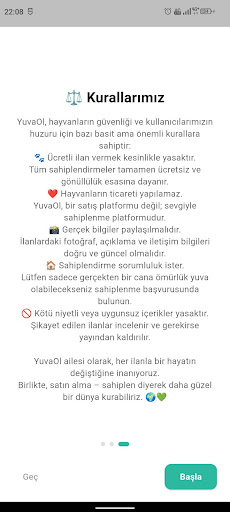 Yuva Ol Sahiplen & Sahiplendir Ekran Görüntüsü