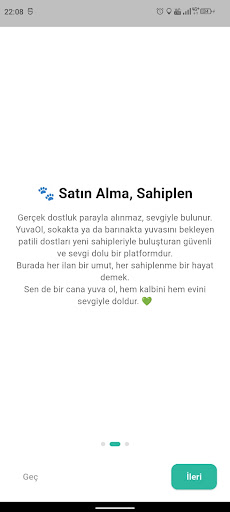 Yuva Ol Sahiplen & Sahiplendir Ekran Görüntüsü