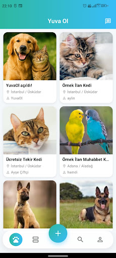 Yuva Ol Sahiplen & Sahiplendir Ekran Görüntüsü